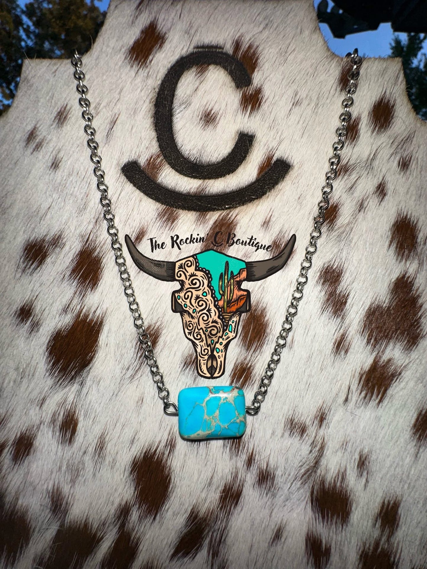 16in Necklace w/ Turquoise Variscite