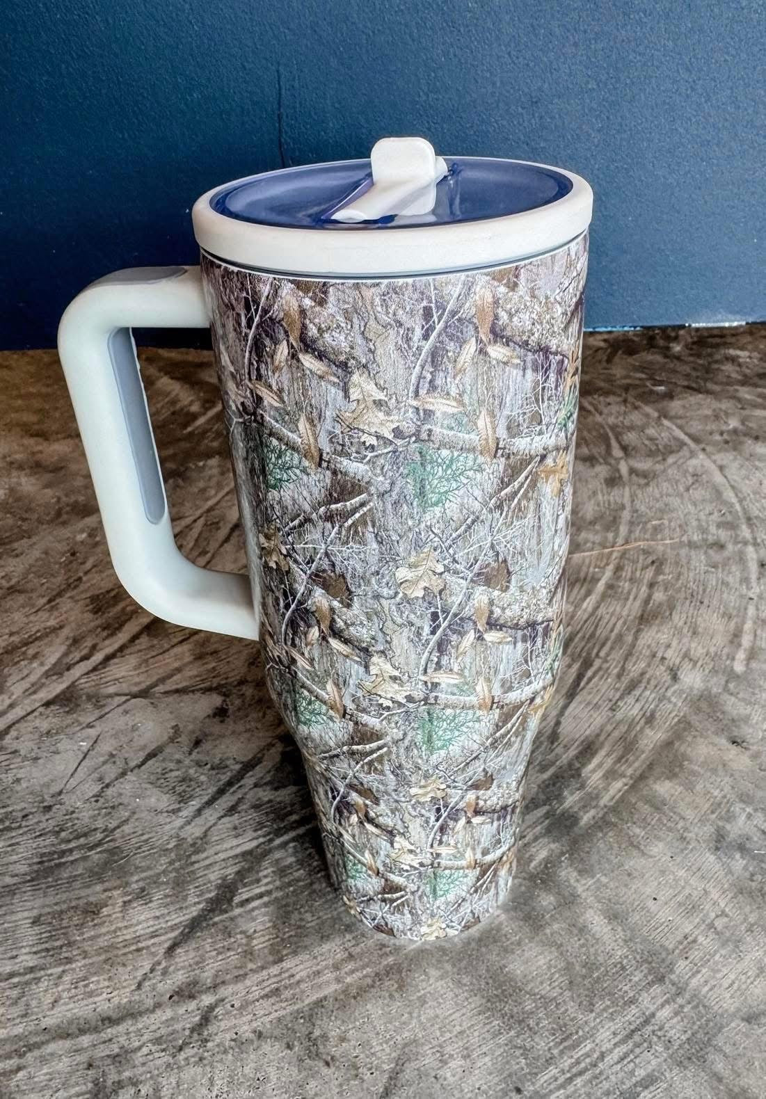 Camouflage 40oz Stainless Steel Tumblers