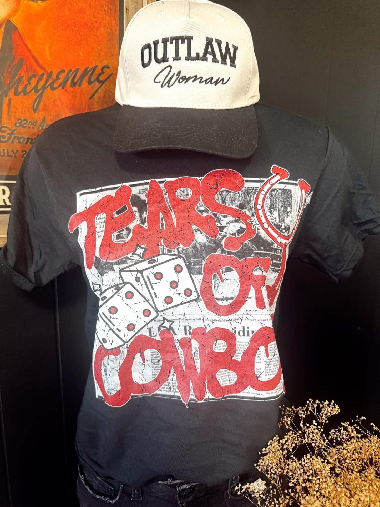 Tears of Cowboy Tee Size S