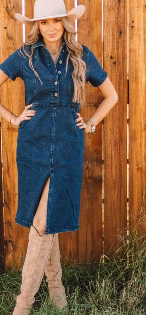 The Lil Denim Dress
