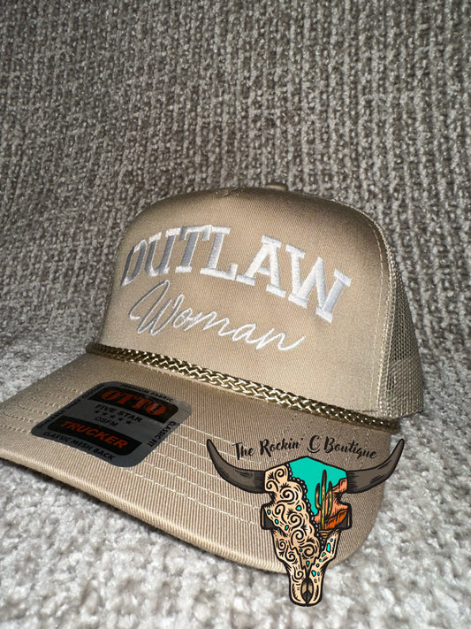 Outlaw Woman Hat - Tan