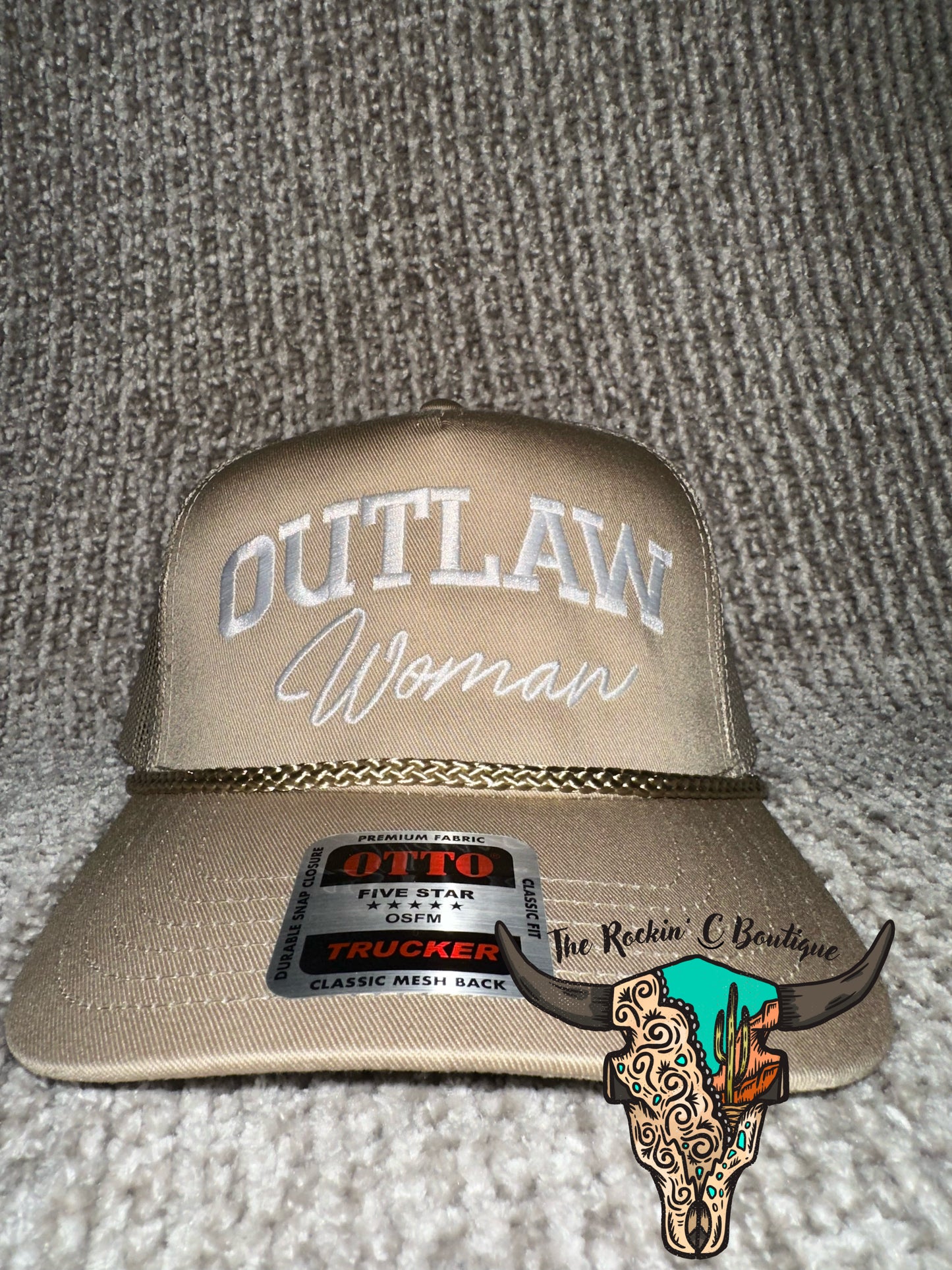 Outlaw Woman Hat - Tan