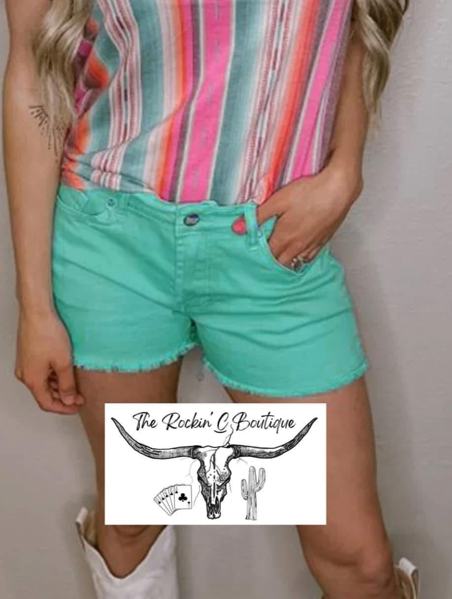 The Turquoise Summer Nights Shorts