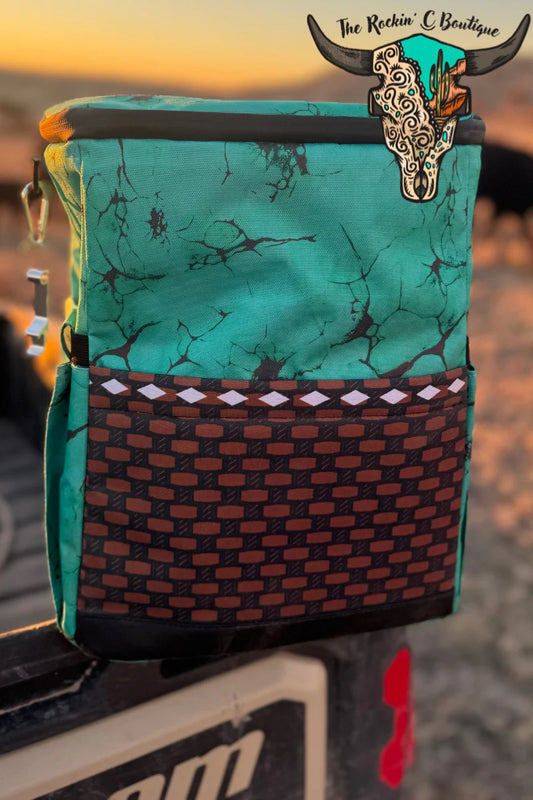 Memory Lane Backpack Coolers - Turquoise
